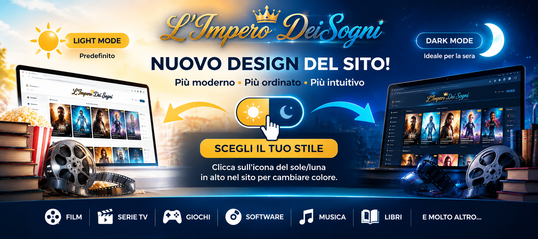 L'Impero Dei Sogni,  si rinnova